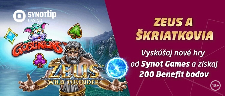 Synottip bonus v nedeľu