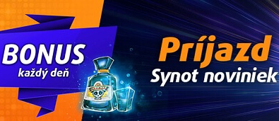 Získajte free spiny na nové Synot automaty