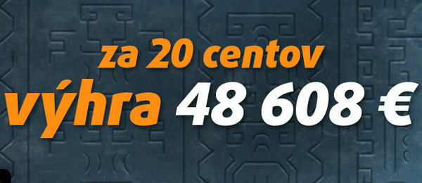 Tipsport online casino – jackpot za 20 centov