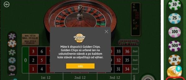 Golden chips Fortuna