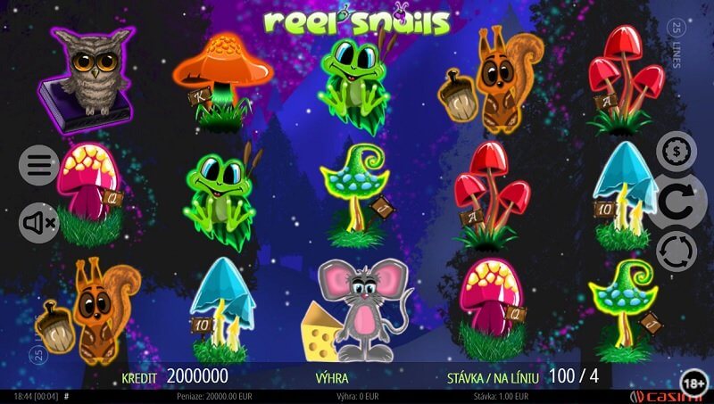 Reel Snails od Casimi vo Fortune