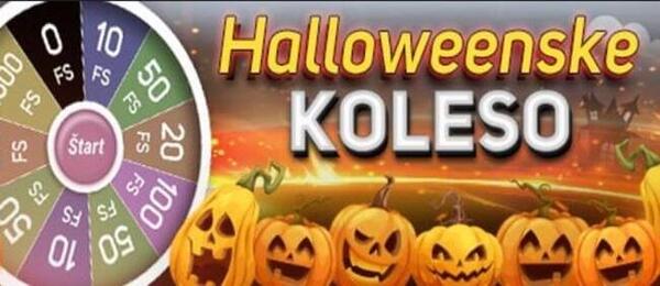 Halloweenske koleso Niké