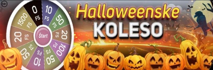 Halloweenske koleso Niké