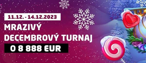 Decembrový turnaj o 8 888 € v Synottipe