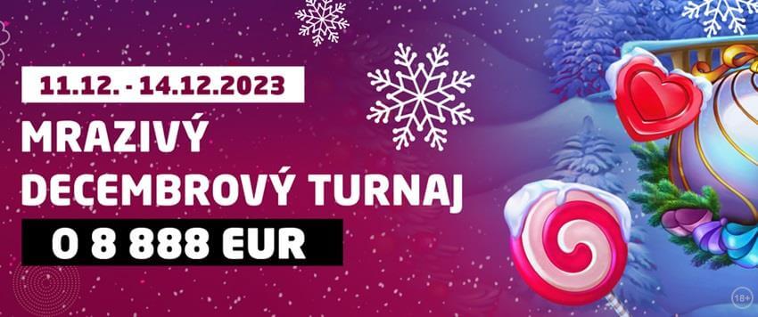 Decembrový turnaj o 8 888 € v Synottipe