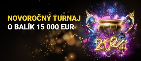 Novoročný turnaj o 15 000 €