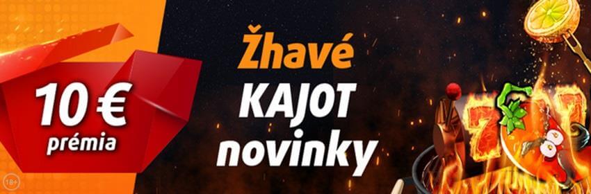 Tipsport Kajot novinky