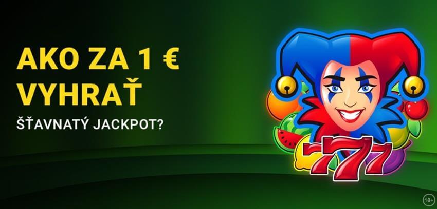 Jackpot vo Fortune za 1 €