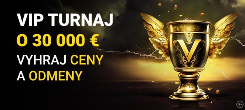 VIP casino turnaj Fortuna